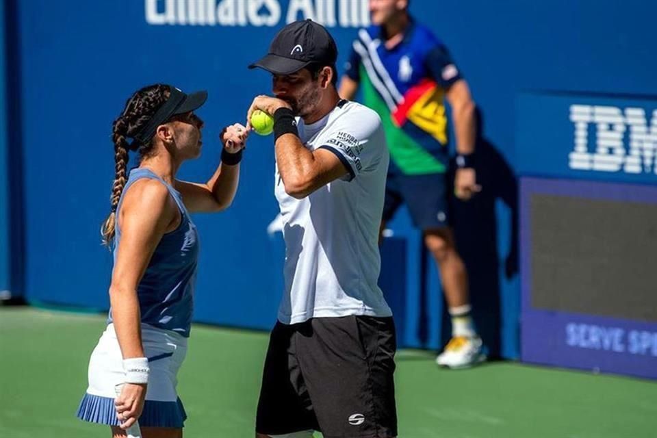 Caen Olmos y Arévalo en Final de Us Open