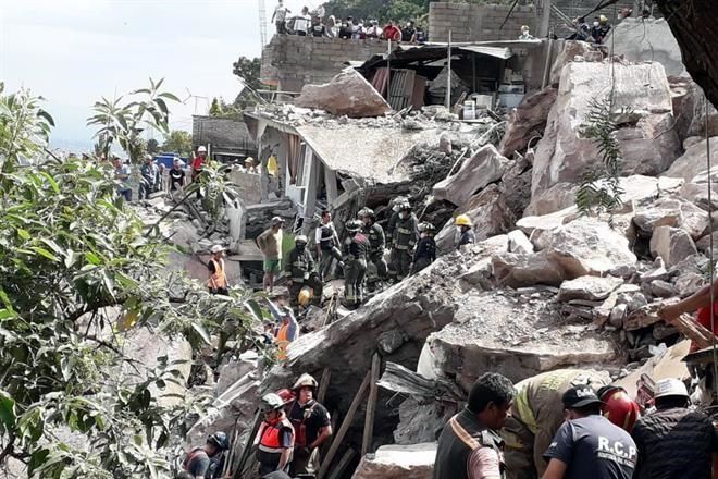 Deja desgaje en Cerro del Chiquihuite un muerto