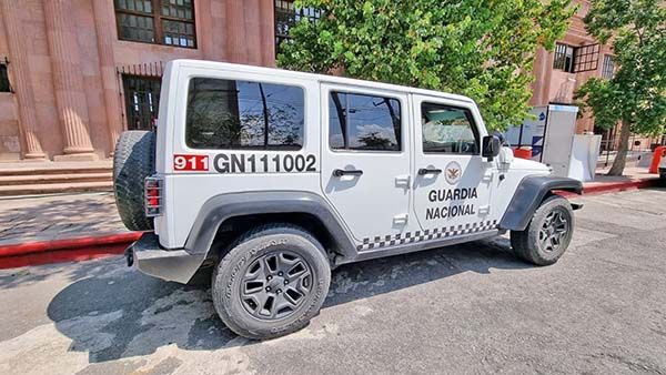 Presume Guardia Nacional su Jeep