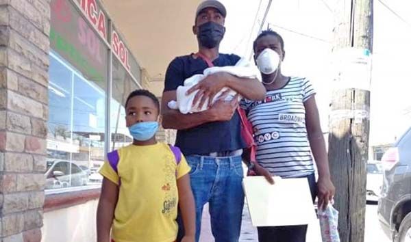 Apoya Iglesia a familia haitiana