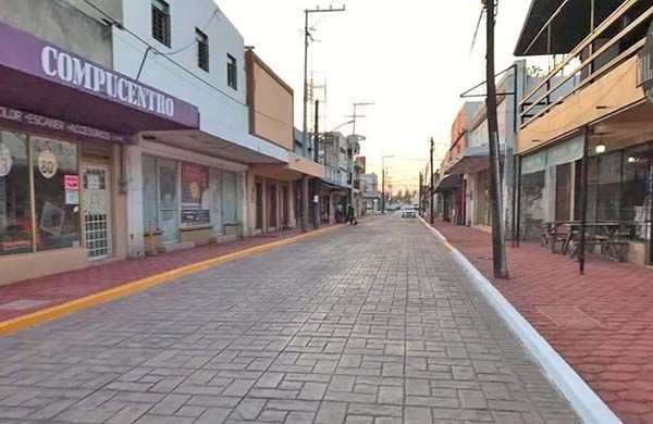 Embellecen Centro Histórico de Múzquiz