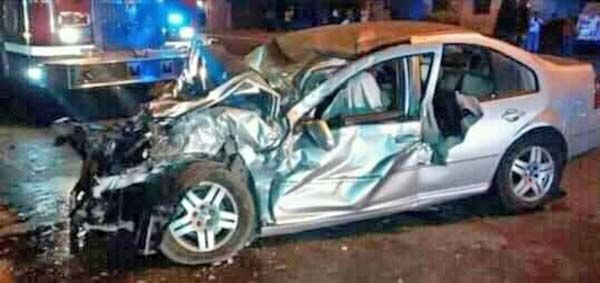 Seis lesionados en accidente carretero