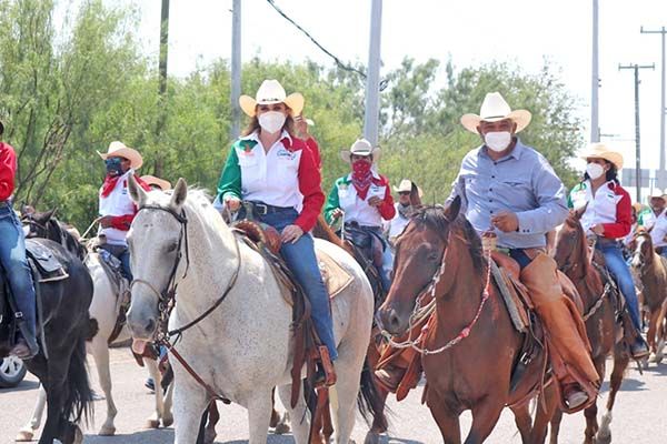 Exitosa Cabalgata Santo Domingo-Sabinas