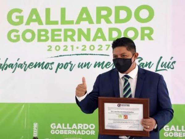 TEPJF ratifica triunfo de Ricardo Gallardo como gobernador de SLP