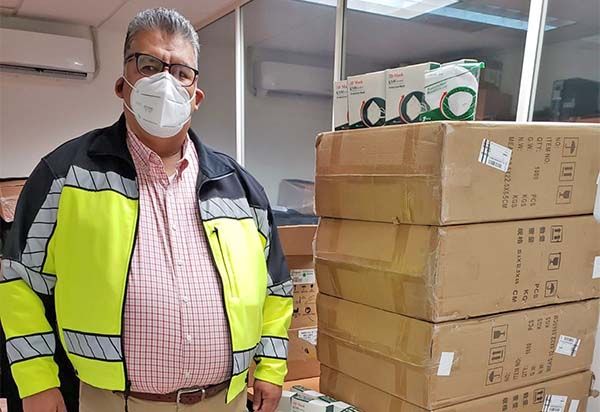 Recibe Salud Coahuila 10 mil tapabocas KN95
