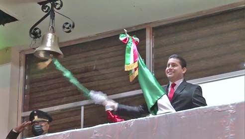 Preside Julio Long ceremonia del Grito
