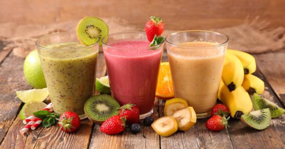Batidos; Bebidas caseras contra el calor