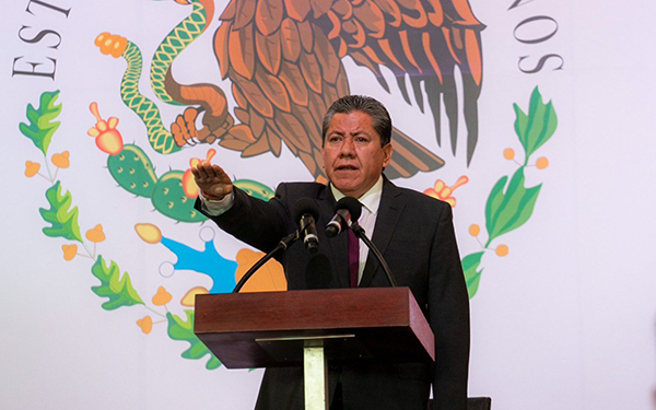Rinde protesta David Monreal como gobernador de Zacatecas