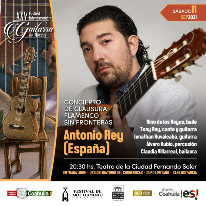 ESTE FIN DE SEMANA DIFRUTA EN COAHUILA DEL FESTIVAL INTERNACIONAL DE GUITARRA DE MÉXICO
