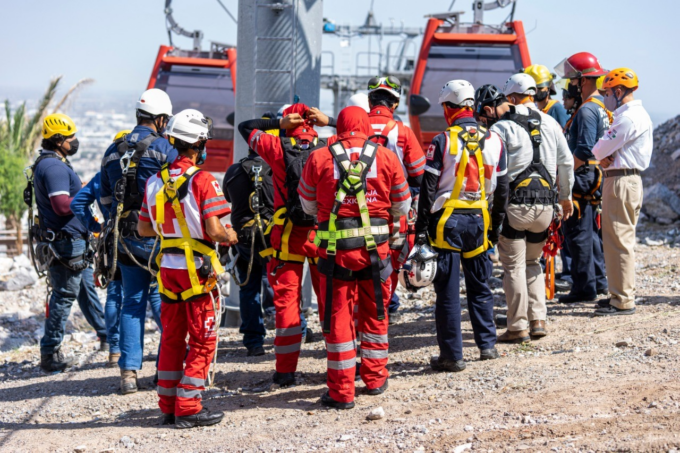 ESTE VIERNES CERRARÁN VIALIDADES POR CAPACITACIÓN DE CUERPOS DE RESCATE EN TELEFÉRICO DE TORREÓN
