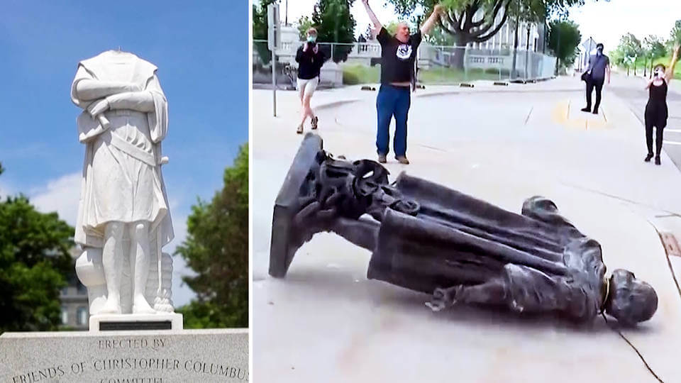 ¿Qué ha sido de las estatuas de Cristóbal Colón en América Latina?
