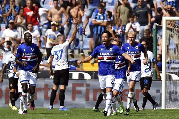Iguala Inter en casa de la Sampdoria