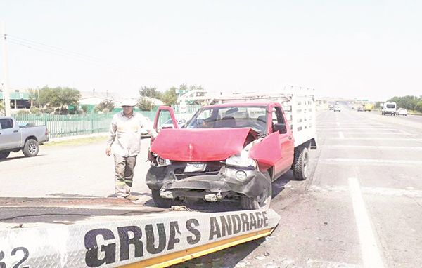 Deja carambola mujer lesionada