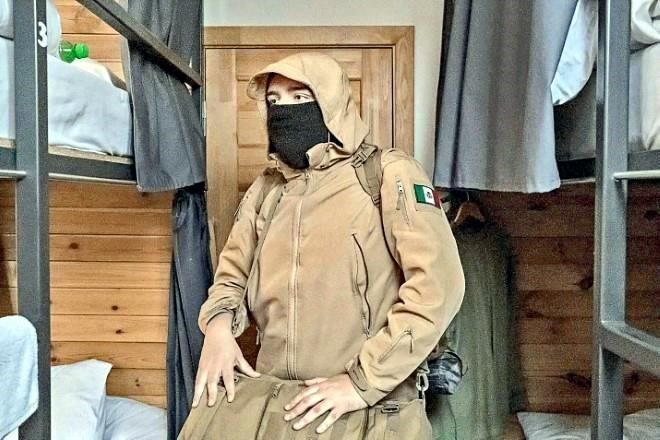 Militar mexicano en Ucrania