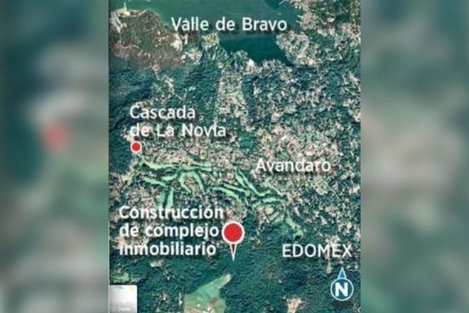 Clausuran obra en zona protegida de Valle de Bravo