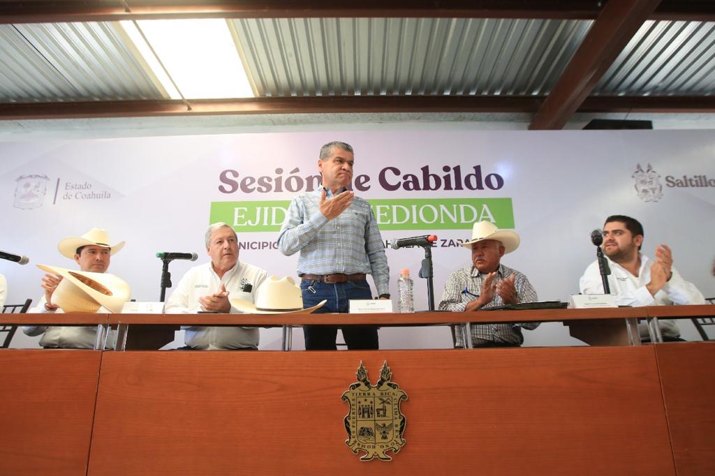 LA GENTE DEL CAMPO DE COAHUILA SIEMPRE SERÁ UNA PRIORIDAD: MARS
