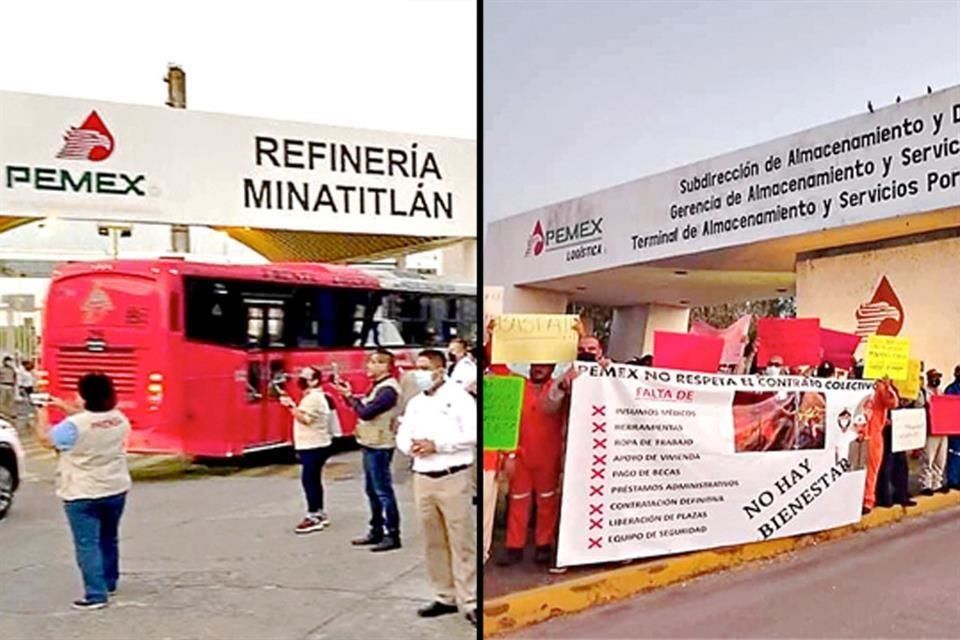 Incumple Pemex; se rebela sindicato