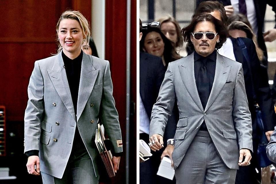 ¿Por qué se viste igual Amber Heard que Johnny Depp?