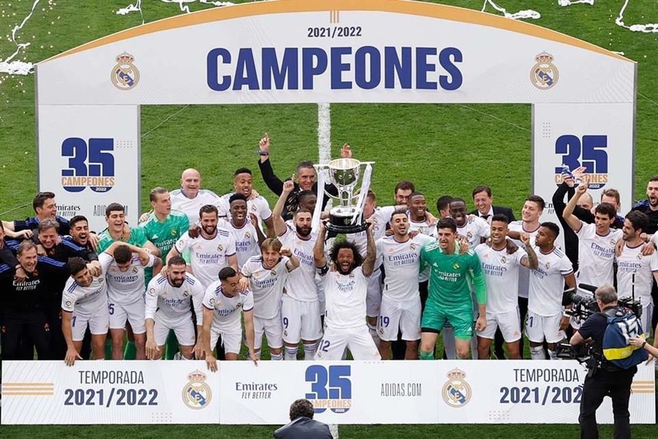 ¡Real Madrid, campeón de la Liga de España!