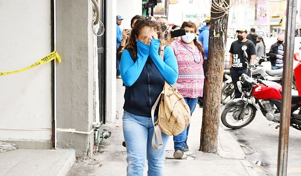 Realizan simulacro de acoso en zona centro