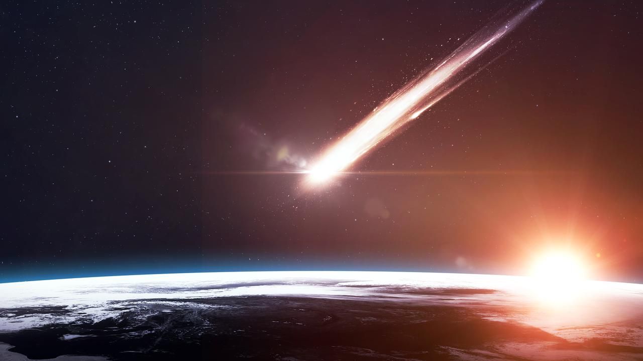 Un meteorito viajó muy lejos de su hogar para visitar la Tierra.