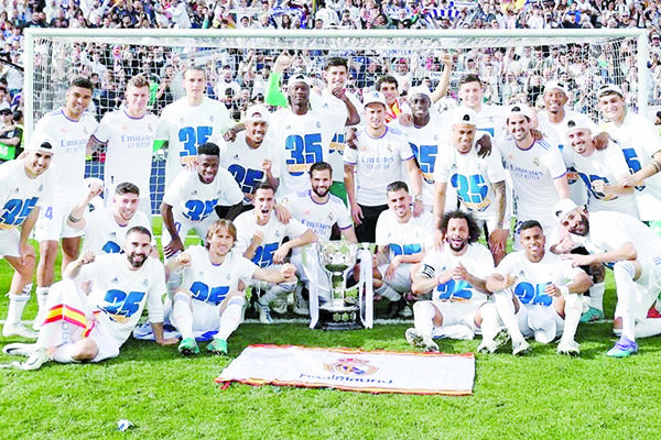 Los Merengues son campeones de España