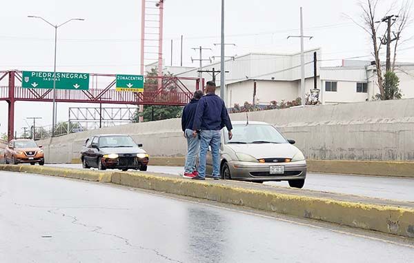 Aumenta accidentes llovizna en Monclova