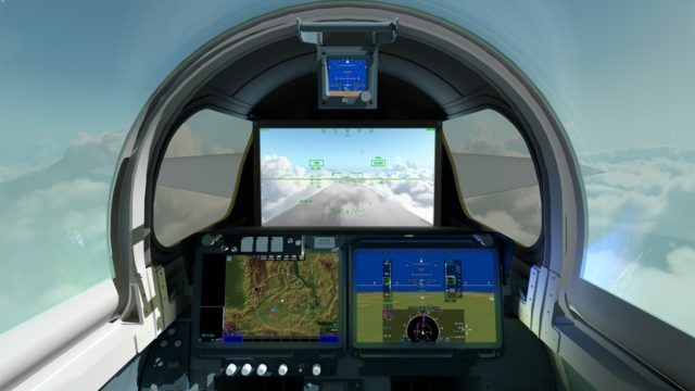 El nuevo avión supersónico de la NASA X-59 tendrá una cabina sin parabrisas
