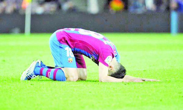 Liga Barcelona tercera derrota en el Camp Nou