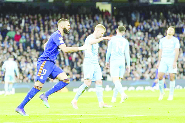 Partidazo, derrota ManCity 4-3 al Real Madrid