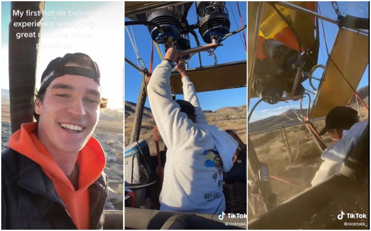 Hombre sobrevive a accidente en globo aerostático en desierto de EU