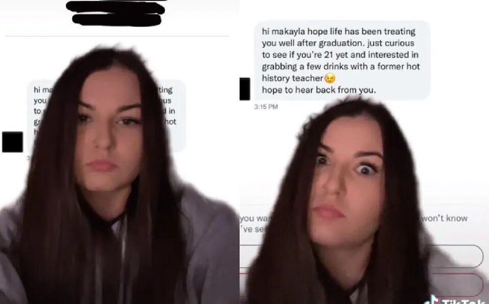 Maestro busca a alumna para saber si ya es mayor de edad y salir con ella; así respondió la joven