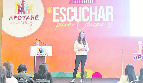 Presentan conferencia “Escuchar para Educar”