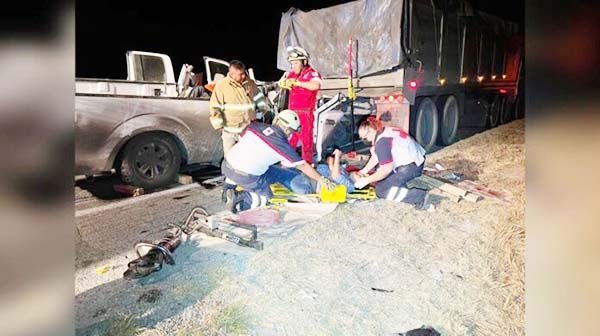 Dan de alta a dos migrantes accidentados