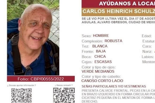 Hallan muerto a profesor alemán de la UNAM desaparecido
