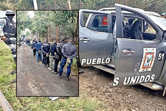 Vinculan a proceso a 164 autodefensas en Michoacán