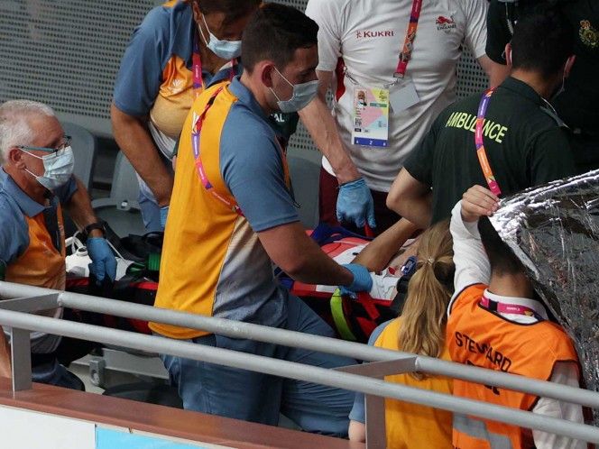Ciclista se estrelló contra el público