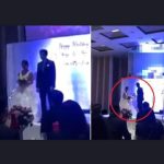 Novio expone video de infidelidad de su amada…. ¡en plena boda!