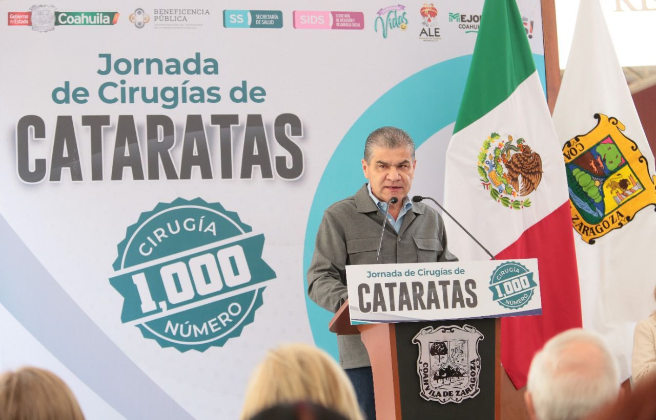 CELEBRA MARS LAS MIL CIRUGÍAS DE CATARATA REALIZADAS CON ‘CAMBIANDO VIDAS’