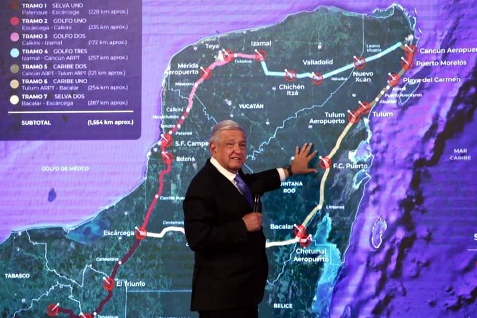 Expropia AMLO 109 hectáreas para Tren Maya