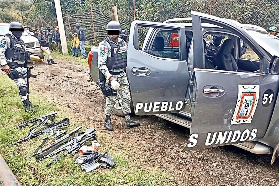Vinculan con el narco a 167 ‘autodefensas’ en Michoacán