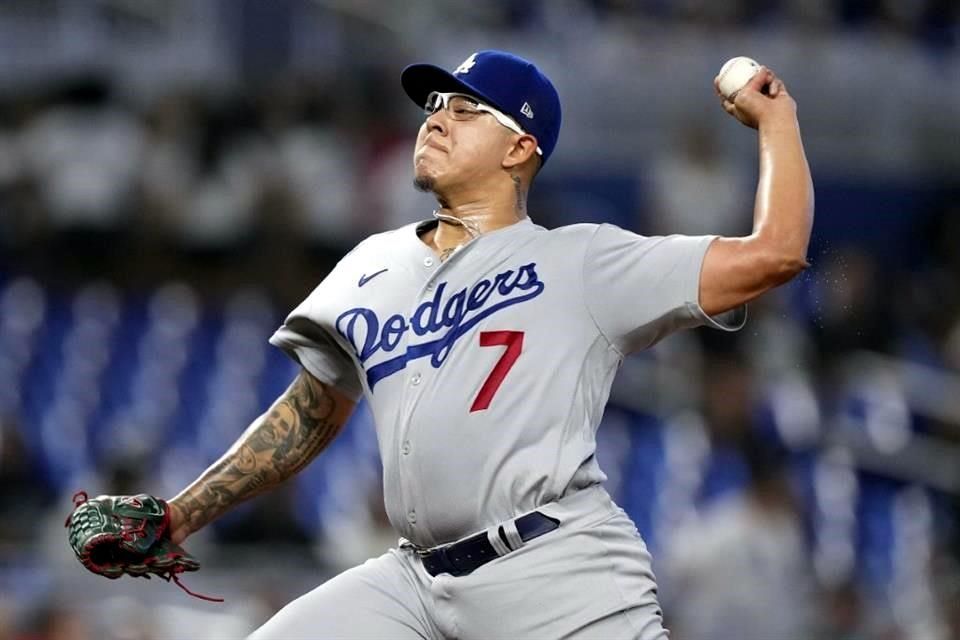 Brilla Urías en triunfo de Dodgers ante Marlines