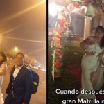 Novios regresan de su boda en una combi y se vuelven virales: VIDEO