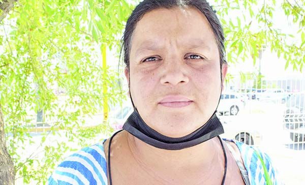“Mi esposo no roba chatarra”