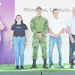 Participan cientos en la rodada de 105 Batallón