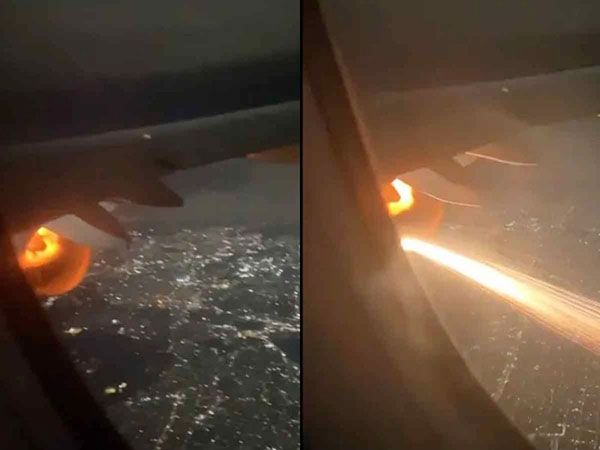 Avión aterriza de emergencia tras explosión en turbina