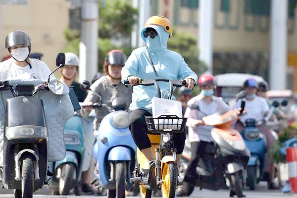 China se sofoca con altas temperaturas