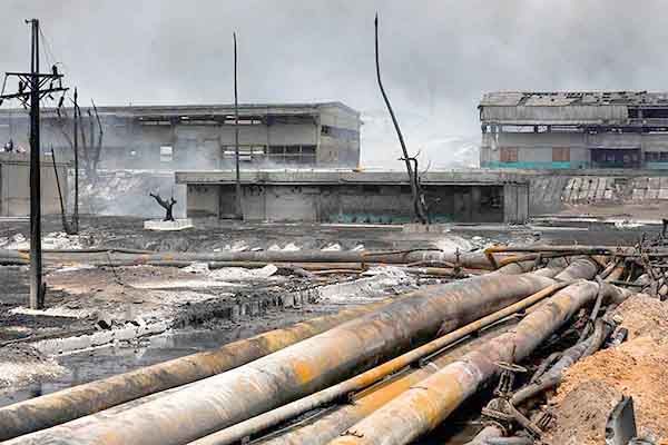 Cuba declara «liquidación» de incendio de tanques petroleros; dos personas murieron