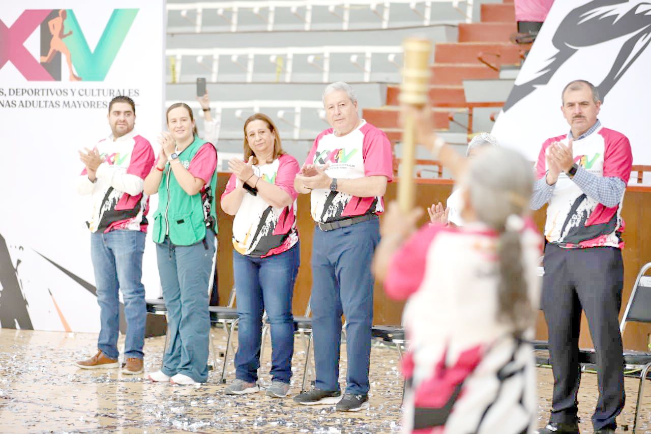 Inauguran Juegos de los Adultos Mayores