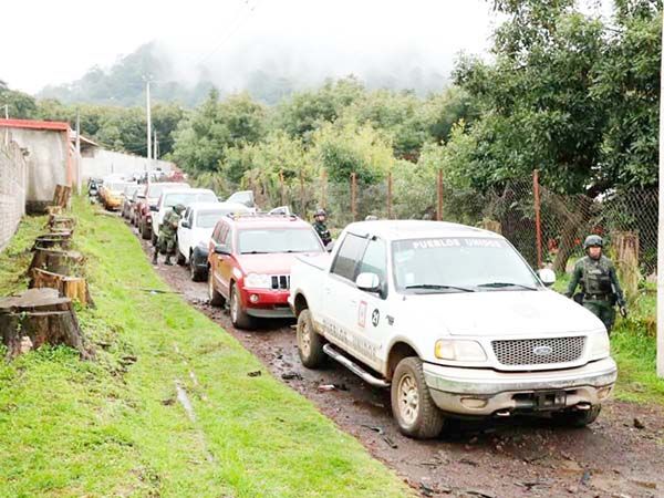 Capturan a más de 100 integrantes de grupo armado